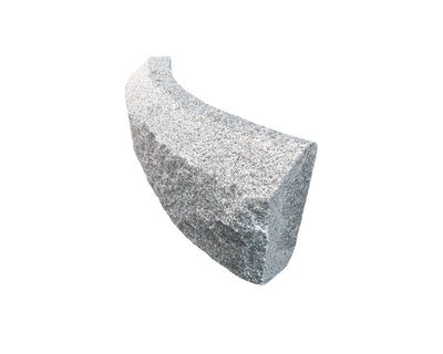 Curb Stone RF1 Granite Bergama Grey Radius 0,5-12,0 500-1100x300x150
